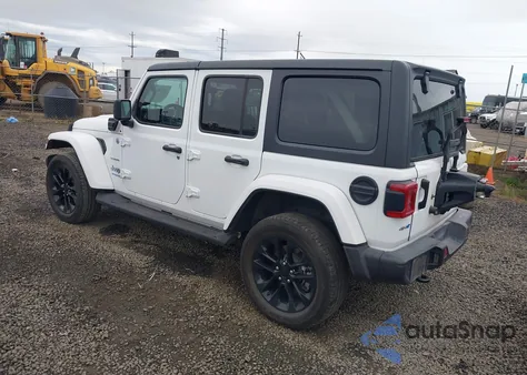 2021 Jeep Wrangler 4Xe Unlimited Sahara 4X4 from USA, damaged, VIN 1C4JJXP66MW767665